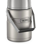 Stainless King Vacuum-Insulated Food Jar With Two Storage Inserts, 47 Ounce, Matte Stainless Steel, Built-In Carry Handle