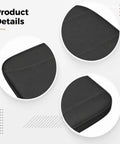 Close-up product details of memory foam seat cushion for Lexus UX Electric SUV 2020-2026, highlighting fabric and design.