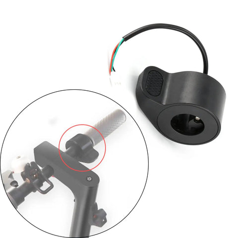 Throttle Accelerator Replacement For Xiaomi M365 Electric Scooter, Finger And Thumb Speed Control Accessory, Durable ABS PC Material, Quick Install, Direct Replacement Part