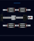 Square Linear Guide Set With SFU1605 Ballscrew And BK BF12 Coupling Nut Housing 16 for CNC motion