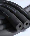 Close-up of Pipe Insulation Foam Tube 1-3/4 Inch ID, 3/8 Inch Thick, 5.9 Ft Long, Fire Resistant Self Extinguishing Foam Tubing