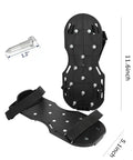 Self Leveling Cement Tool Kit With Spike Roller For Self Leveling Floors, Floor Construction Spiked Shoes with straps and spikes.
