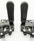 Pair Of Universal K1 Wheelchair Brakes With Tools And Hardware, Replacement Parts For Quick Fit, Left And Right, Black, Easy Install