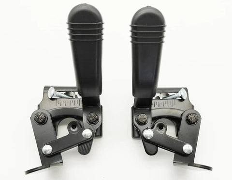 Pair Of Universal K1 Wheelchair Brakes With Tools And Hardware, Replacement Parts For Quick Fit, Left And Right, Black, Easy Install
