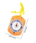 Must Have High Precision Orienteering Compass With Lanyard For Outdoor Hiking And Camping Navigation Tool Portable