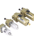 Pneumatic Oil Mist Lubricator FRL Unit For Air Tools And Compressors With Filter Regulator Lubricator Combo Precise Delivery