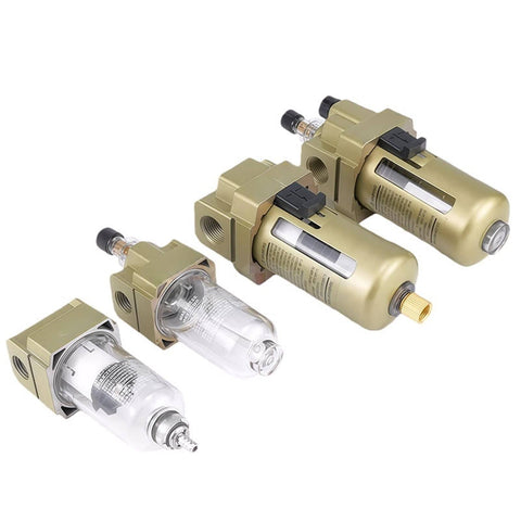 Pneumatic Oil Mist Lubricator FRL Unit For Air Tools And Compressors With Filter Regulator Lubricator Combo Precise Delivery