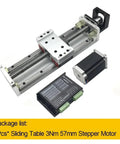 X Y Z Axis Slide Stage Module For Precision CNC And 3D Printing, Beefy Linear Stage With SFU1605 1610 Ball Screw, 57mm Stepper Motor