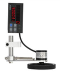Digital Measuring Wheel With Feet And Meters Counter For Wire Cable Fabric Tracking Heavy Duty Rolling Length Gauge Built Tough Trade Proven Straight Up Shop Ready Accuracy showing electronic display and precision drum.