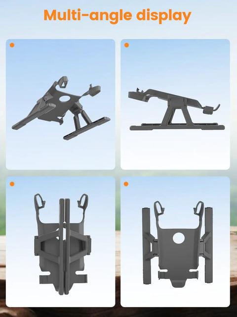 Ground Clearance Upgrade Landing Gear For Mini 5 Pro Drone, Foldable Leg Extensions With Quick Release, multi-angle view.