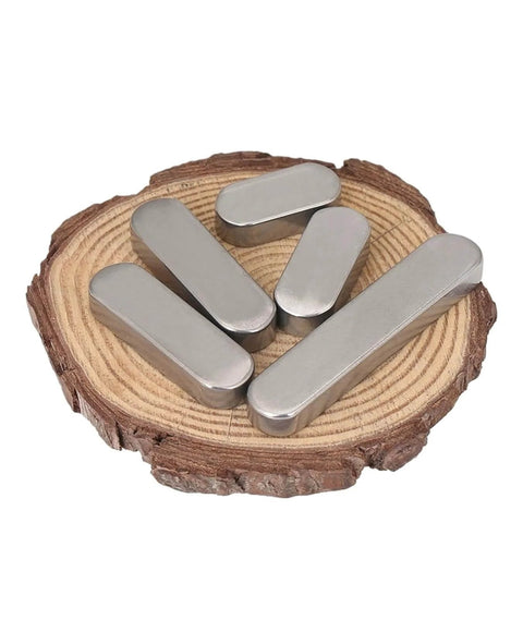 304 Stainless Steel Parallel Keys Set For M3 To M12 A Type Square And Rectangular Dowels With Round End Pins Includes M4x4 Three Pieces