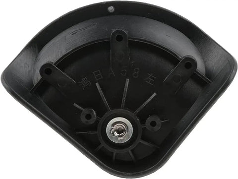 LKTCDGU Suitcase casters, Castor Wheels Castors, A58# black swivel caster base with metal core for luggage and furniture.