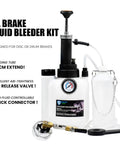 3 Liter Manual Brake Bleeder Pump With 1 Liter Waste Oil Bottle One Man Pro Brake Bleeder Kit for auto maintenance