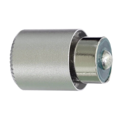 2 Mode LED Upgrade Module for Maglite Torches 3 to 6 C D Cells, energy-efficient design, close-up view of metal casing and lens