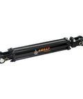 Heavy Duty Hydraulic Cylinder Two Point Five Inch Bore Twenty Four Inch Stroke Tie Rod Double Acting 2500 PSI.