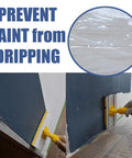 Using 35 Pieces Plastic Drop Cloth Set Waterproof Dust Proof Mess Free For Painting Projects 9x12 Feet Tarp Cover to paint walls.