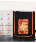 3D Printer Enclosure With LED Light, Fireproof And Dustproof, constant temperature control with safety features displayed