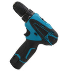 Tough As Nails 12V Cordless Drill Packed With A Sleek 1300mAh Lithium Battery Two Fast Speed Modes And A Bright Built In Led Work Light side view showing ergonomic grip and keyless chuck.