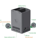 100W Drone Battery Fast Charger Station For Mini 5 Pro Mini 4 Pro Mini 3 Pro And Mini 3 Intelligent Auto Detect Charging Port View