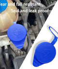 Ford Focus 2012 2018 Windshield Washer Fluid Reservoir Cap Replacement, Durable ABS plastic cap supports tank access and sealing.
