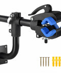 Bike Repair Stand For Home Mechanics And Gearheads Space Saving Bicycle Work Stand Holds Up To 44 Lbs Adjustable Non Damaging Clamp Fits 1.2 To 2.5 Inch Tubes Soft Silicone Grip Protects Finish, wall-mounted