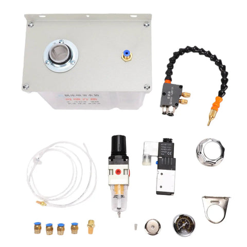 Built Tough 3 Liter Coolant Sprayer With Flexible Shaft Solenoid Valve Magnetic Mount parts and fittings for CNC system