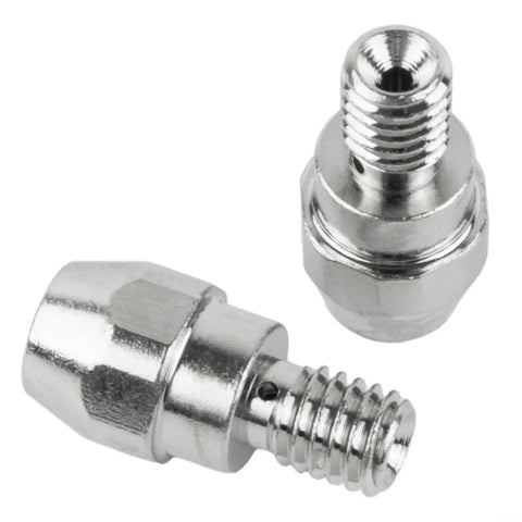 20 Pack Plasma Cutter Consumables Kit With 743.0441 Electrode And 743.0132 Nozzles For PSB60 PSB121 Torch showing two metal nozzles.