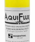 Aquiflux Silver Flux For Jewelry Soldering Low Residue Liquid Flux For Clean Gold And Silver Joints 8 oz bottle