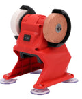 Compact Mini Bench Grinder With Powerful All Copper Motor Fast Polisher And Small Electric Sander For Home Jobs stable red workstation tool.