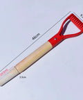 Long Wooden Garden Shovel Replacement Handle 46cm For Digging And Diy Craft Projects Durable Spade Handle With Smooth Finish Easy To Install