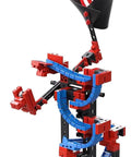 114-Component Build Your Own Ping Pong Bowling Expansion Kit For Creative Minds Ages 7 And Up, Perfect For Big Kids And Adults, Great For Family Fun And Brain Boosting Play. Fishertechnik marble-run tower with red, blue and black plastic pieces