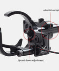 Close-up of Drop Away Arrow Rest for Compound Bow Upgrade Archery Rest Beefed Up Aluminum Alloy Build 0.19 Lb Black Finish adjustments
