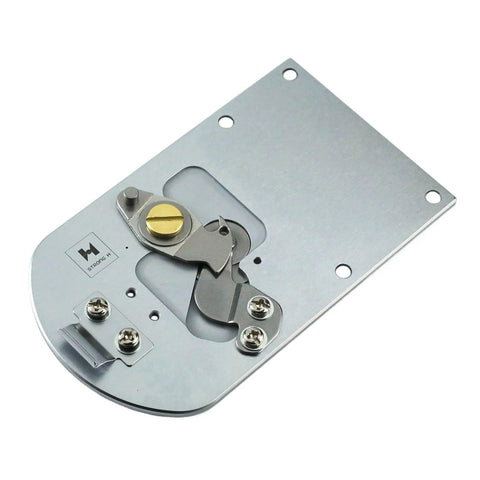 Pro Grade Needle Plate Assembly For BAS-311G BAS-326G BAS-342G Programmable Pattern Sewing Machines Heavy Duty Steel Construction Long-Lasting Precision Easy Fit Thread Cut Blade Included, steel needle plate