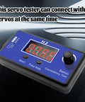 Pro Grade RC Servo And ESC Consistency Tester For Helicopters Planes And Cars With Manual Mode Easy Button Select, digital display.
