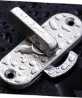 Stainless Steel Sliding Door Lock Latch Privacy Bolt With Countersink Design For Barn Doors And Interior Sliding Doors Heavy Duty Built To Take A Beating Easy Installation Durable Rust Resistant Hardware Scratch Resistant Security Bolt
