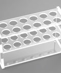 Clear Acrylic Test Tube Rack With Twelve Sockets For 10ML Tubes Plastic Centrifuge Tube Holder Stand All In One Lab Organizer