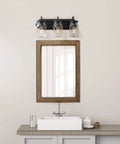 Farmhouse Mason Jar Vanity Light Fixtures 3 Light Wall Sconce Over Mirror In Oil Rubbed Bronze Rustic Bathroom Lighting That Elevates Your Space