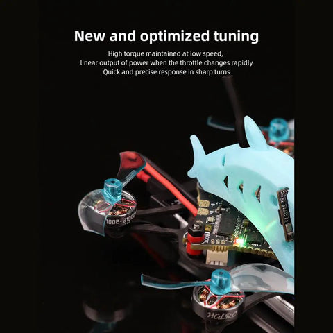 Specter 1002 21000KV 1S Brushless Motor For Toothpick FPV Racing Drones 65mm Tiny Builds shown in drone setup
