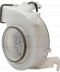Straight Up Direct Fit Replacement Battery Pack Cooling Fan Motor With Wheel For 2007 To 2011 Toyota Camry 2.4L side view with motor details