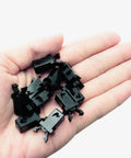 10 Piece Trash Can Lock Replacement Kit With Durable Spring Press Buckle components in hand