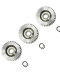 3pcs 36T Planetary Gear Set 38.5x11mm with 608 Bearings for Electric Bike and Folding Electric Bike Durable Nylon Steel Copper