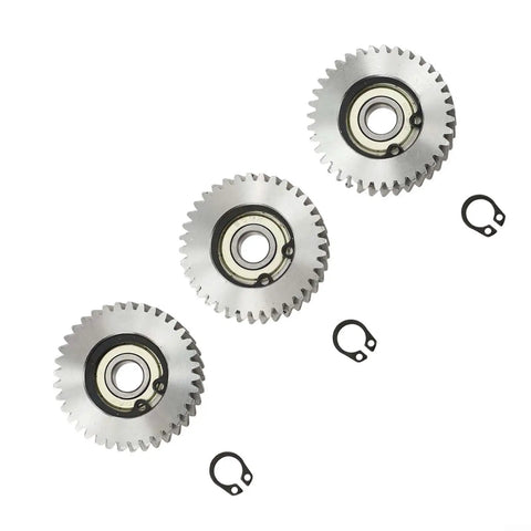 3pcs 36T Planetary Gear Set 38.5x11mm with 608 Bearings for Electric Bike and Folding Electric Bike Durable Nylon Steel Copper