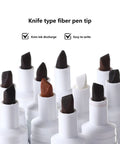 Close-up of 12 Color Furniture Scratch Repair Markers Kit with varied colored tips for wood touch-up and repair.