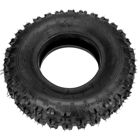 4.10-6 NHS Tire And Inner Tube Set For Go Karts, ATVs, Lawns, Garden Carts, Mini Bikes, Wheelbarrows, Rototillers And Snow Blowers