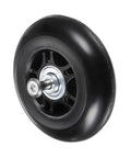 Road Ready Replacement Luggage Wheels For Suitcase Repair Kit With PU Bearing Rollers and Wrench, 68mm durable rubber wheel.