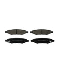 Ceramic Rear Disc Brake Pad Set For Chevrolet Camaro Daily Driver Vibe Ready OE Style Fit Quiet Braking Squeal Reduction