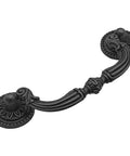 4 Pack French Provincial Drawer Pulls Antique Black With Mounting Screws European Style Vintage Decorative Handles