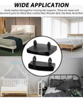 20 Piece Set Of Heavy Duty Plastic Replacement Bed Slat Caps 54X10Mm Durable Pp Retainer Clips for various bed types.
