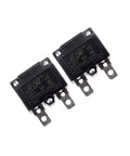 Two Five Pack Auto Reset Thermal Circuit Breaker 125 To 250V AC 32V DC 8A Overload Protector Switches for DIY projects.