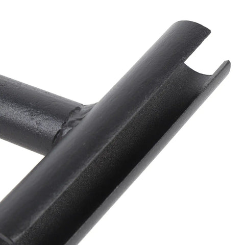 Close-up of Heavy Duty Door Hinge Adjustment Tool With 13 Inches Of Leverage For Sagging And Misalignment On Commercial Doors